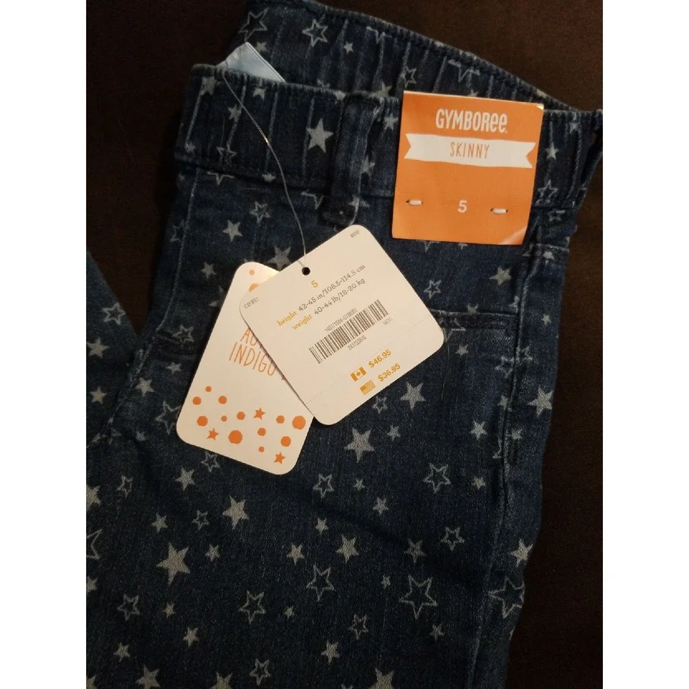 Gymboree cosmic club star Jeans nwt 5‎